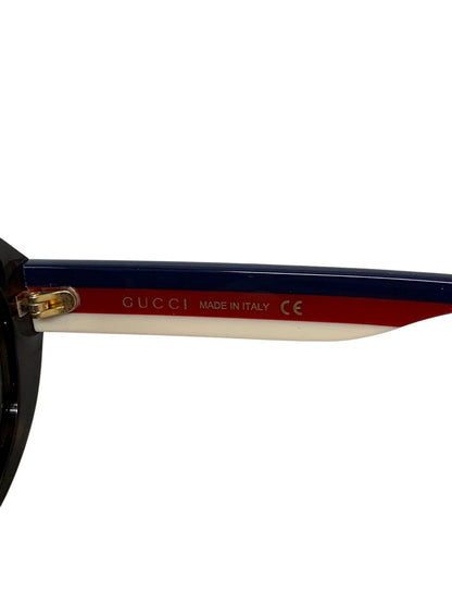 グッチ  GG0279SA サングラス ブラウン セルフレーム オーバル ロゴ ITXOXQ2C2RY8