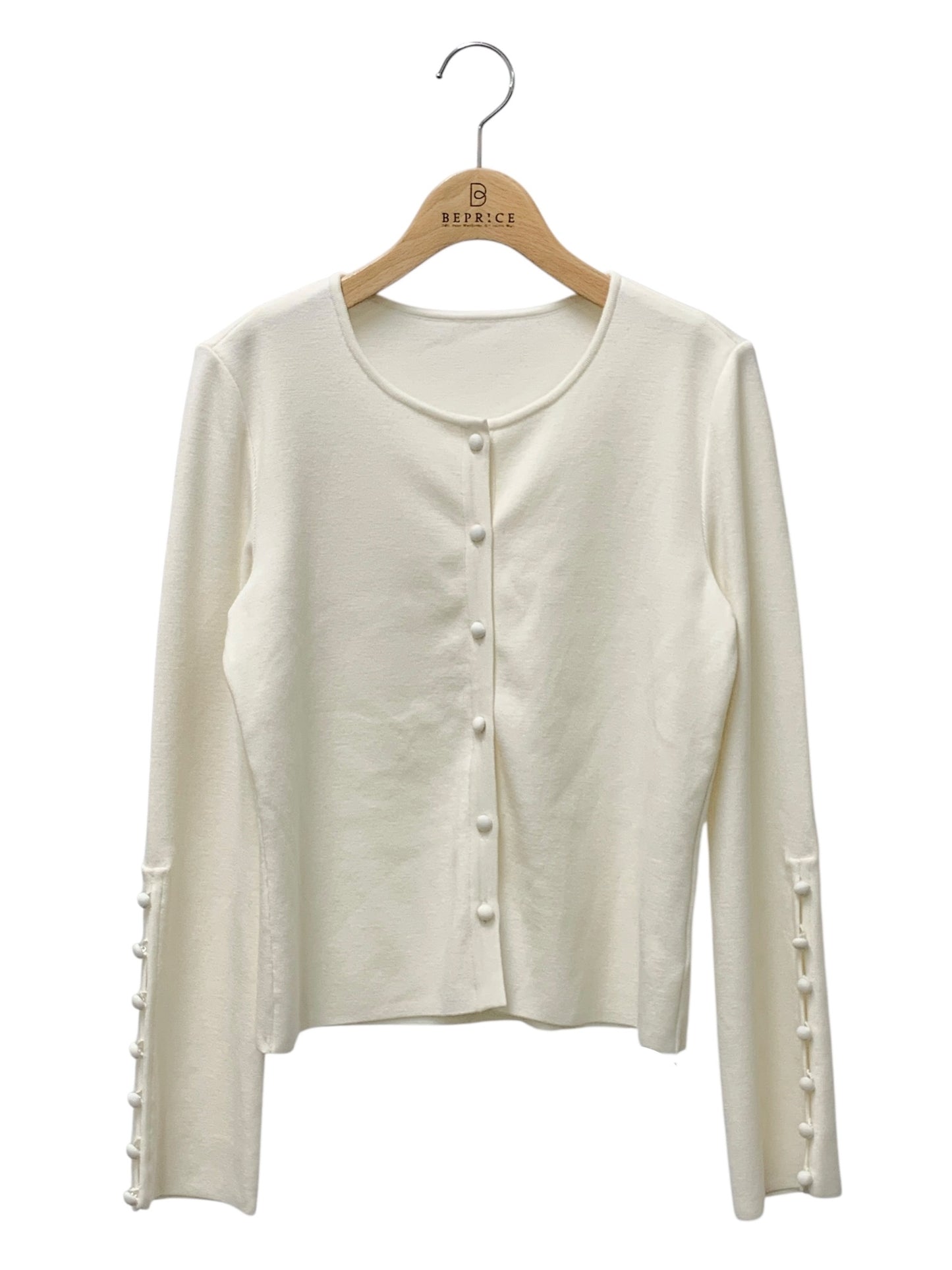 フォクシーブティック Cardigan Clover 44887 カーディガン 38 アイボリー IT0LEBU8LRBW