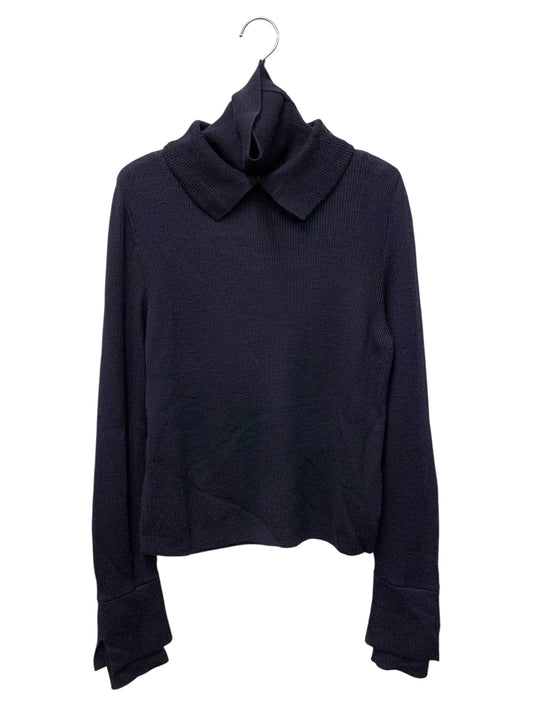 フォクシーブティック Knit Top Layer 41758 ニット セーター 40 ネイビー ウール IT3TR9ITJCKG