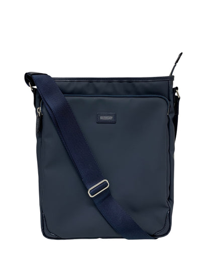 マッキントッシュフィロソフィー バルヴェニーLTD3 68753 ネイビー ショルダーバッグ タテ型 A4ジャストサイズ ITCEXYZ87YRS