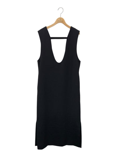 エンフォルド 300ES231-0130 ジャンパースカート 36 ブラック スリット Vネック ITW1NVY3PZE8