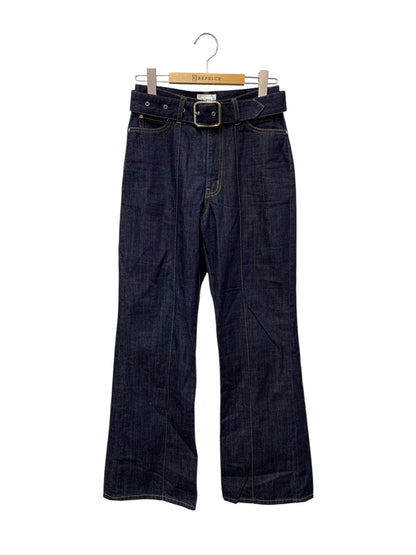 エイミーイストワール  ピンタックベルトデニムパンツ 1119522509-0 25 ネイビー 2019AW ITLM8YDRRBV0