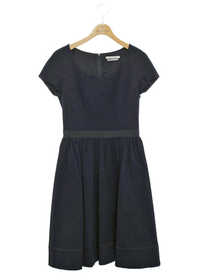 フォクシーニューヨーク collection Dress 36610 ワンピース 40 ネイビー ITJZSHLPOPCG