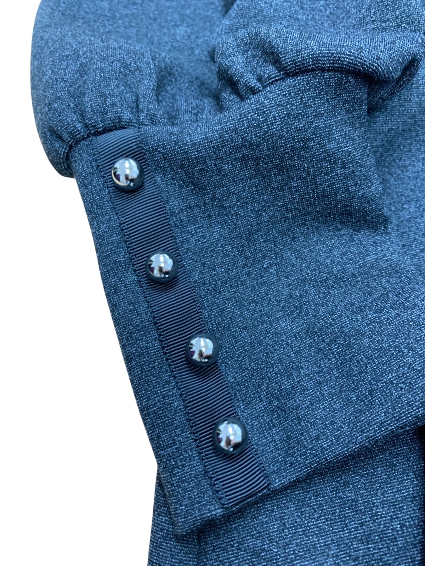 エムズグレイシー 411705 ワンピース 40 グレー バックリボン | 中古