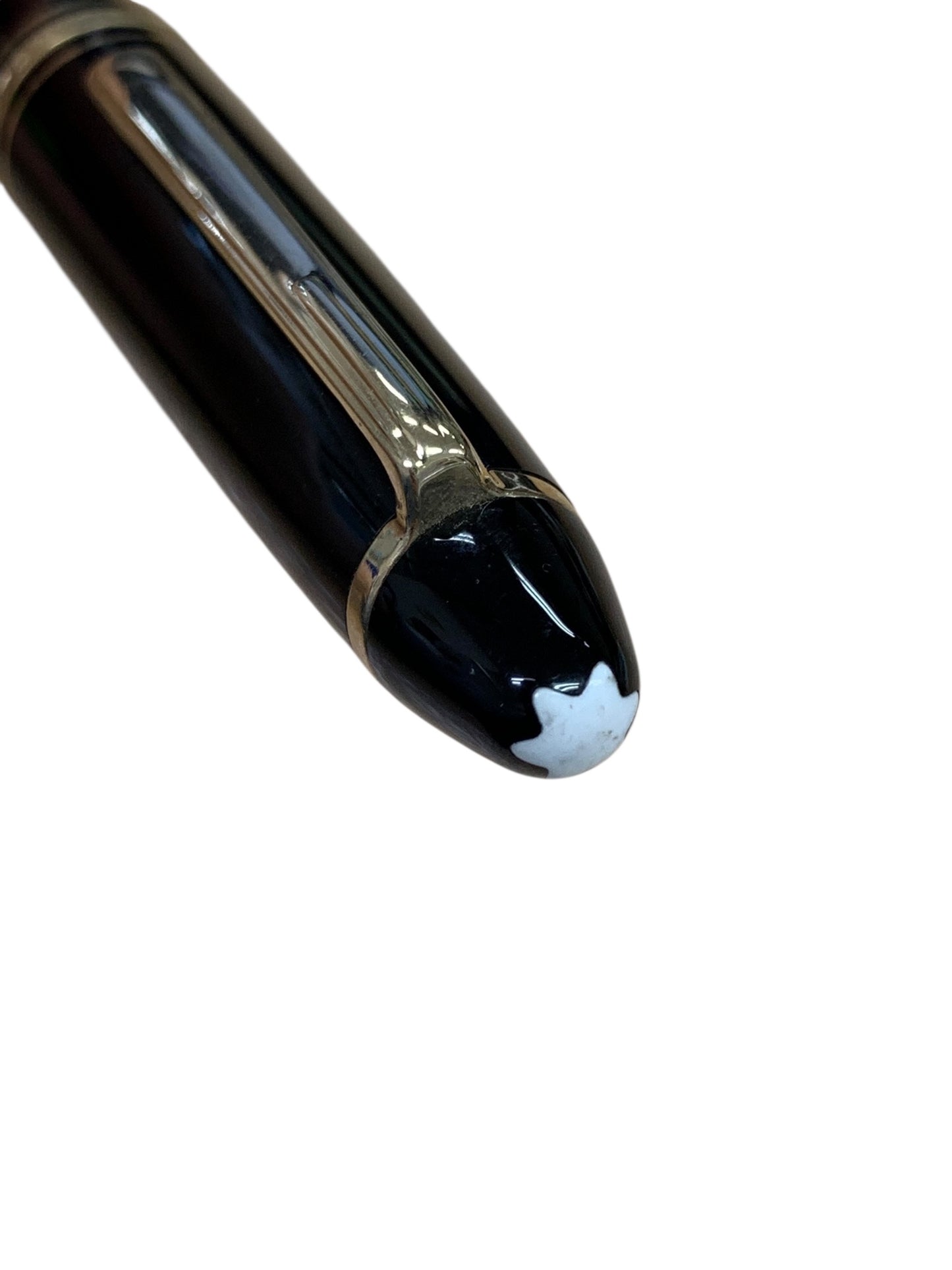 モンブラン 万年筆 旧マイスターシュテュック146 ブラック F 14K 全金 ITZKHH3BA75K