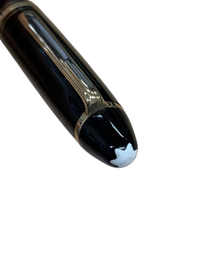 モンブラン 万年筆 旧マイスターシュテュック146 ブラック F 14K 全金 ITZKHH3BA75K