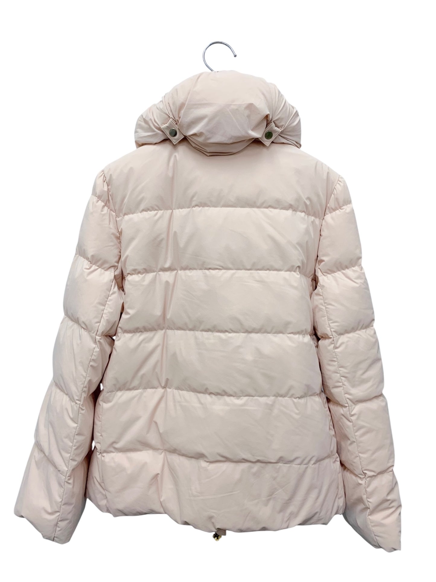 エムズグレイシー ストレッチダウン 419606 ショートコート 38 ピンク パールワッペン フード IT2XU9U8IQB0