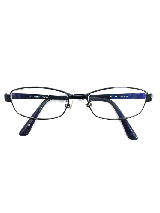 ポリス VPL754J メガネ ブラック メタルフレーム フルリム スクエア ITO527OPPDIO 【SALE】