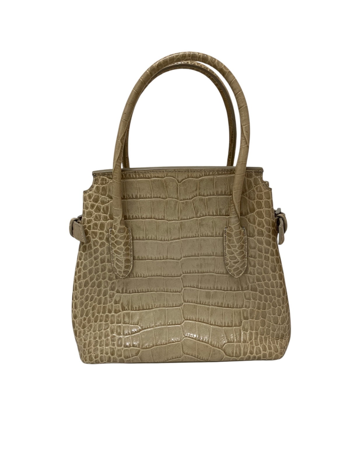 フォクシーブティック Bag Mini Canele 41310 ハンドバッグ ベージュ 2WAY クロコ型押しレザー ITBBGXVY9RPG