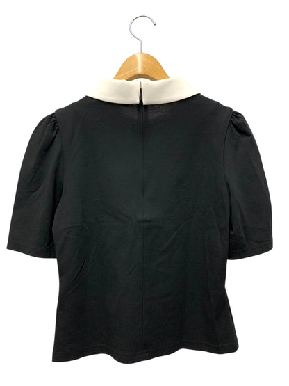 エムズグレイシー 白襟カットソー 415301 38 ブラック ITSDODJMXDQG 【SALE】