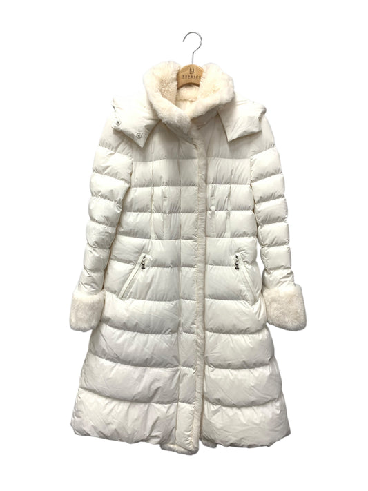 エムズグレイシー リバーシブルダウンコート 219606 42 ホワイト フェイクファー IT9QUIQ220FE