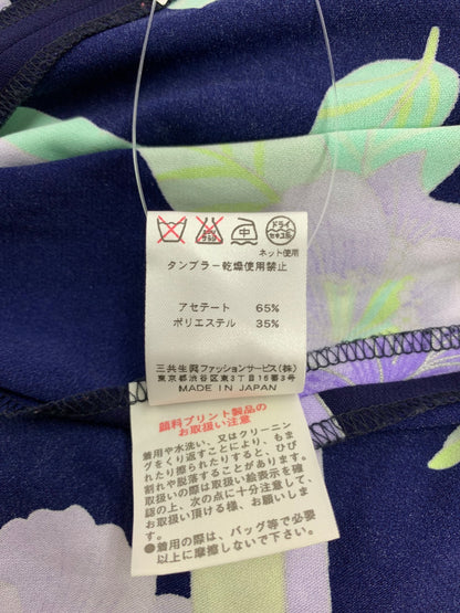 レオナールファッション 0170216 ワンピース 36 ネイビー サツキ アジサイ ITO0U5XJKLG9 【SALE】