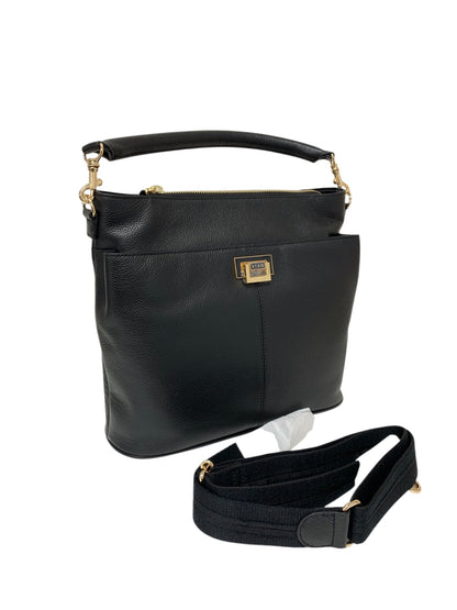 アタオ WEEKEND ウィークエンド ショルダーバッグ ブラック 2way 撥水レザー IT83277WQVPA