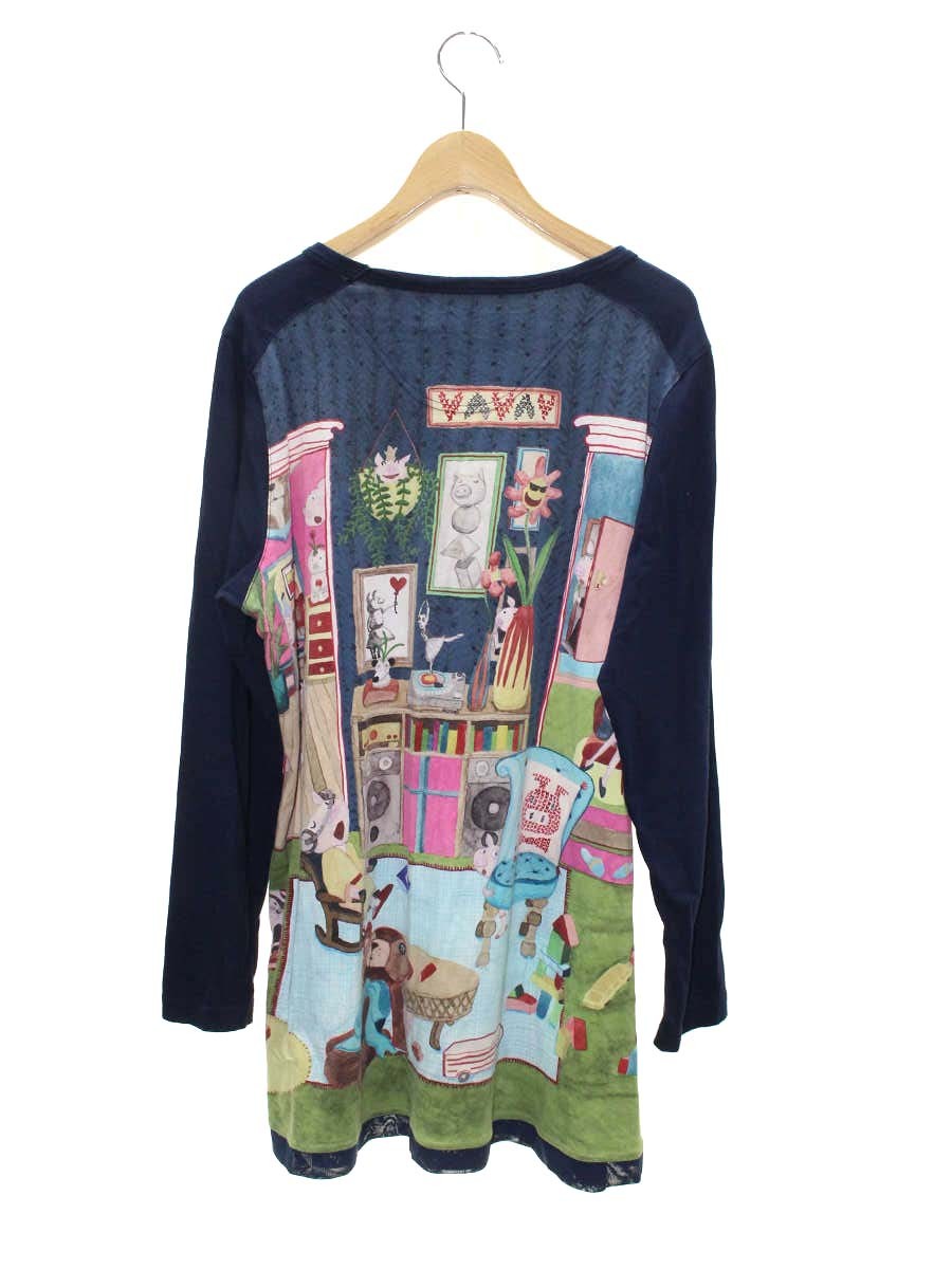 アルベロベロ 332778 チュニック F ネイビー 部屋モチーフ ITIUY3M4FIQ6