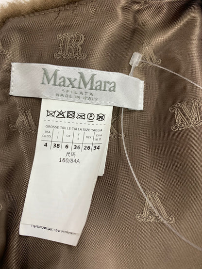 マックスマーラ テディベアワンピース 122616266 38 ブラウン ITPV4THPW3WW