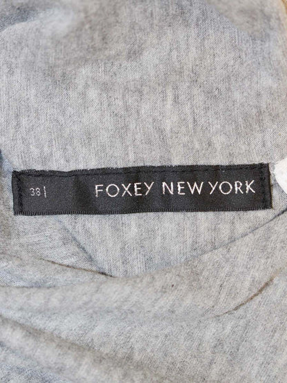 フォクシーニューヨーク シュークリーム T-TOPS 30849 カットソー 38 グレー ITA419DQ6500