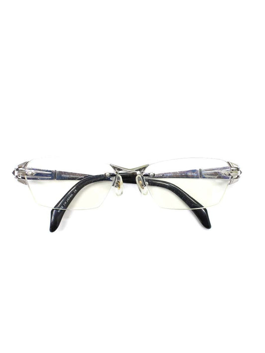 マサキマツシマ MF-1266 メガネ シルバー コンビフレーム リムレス（フチなし）スクエア ITOO1HWPVLO4