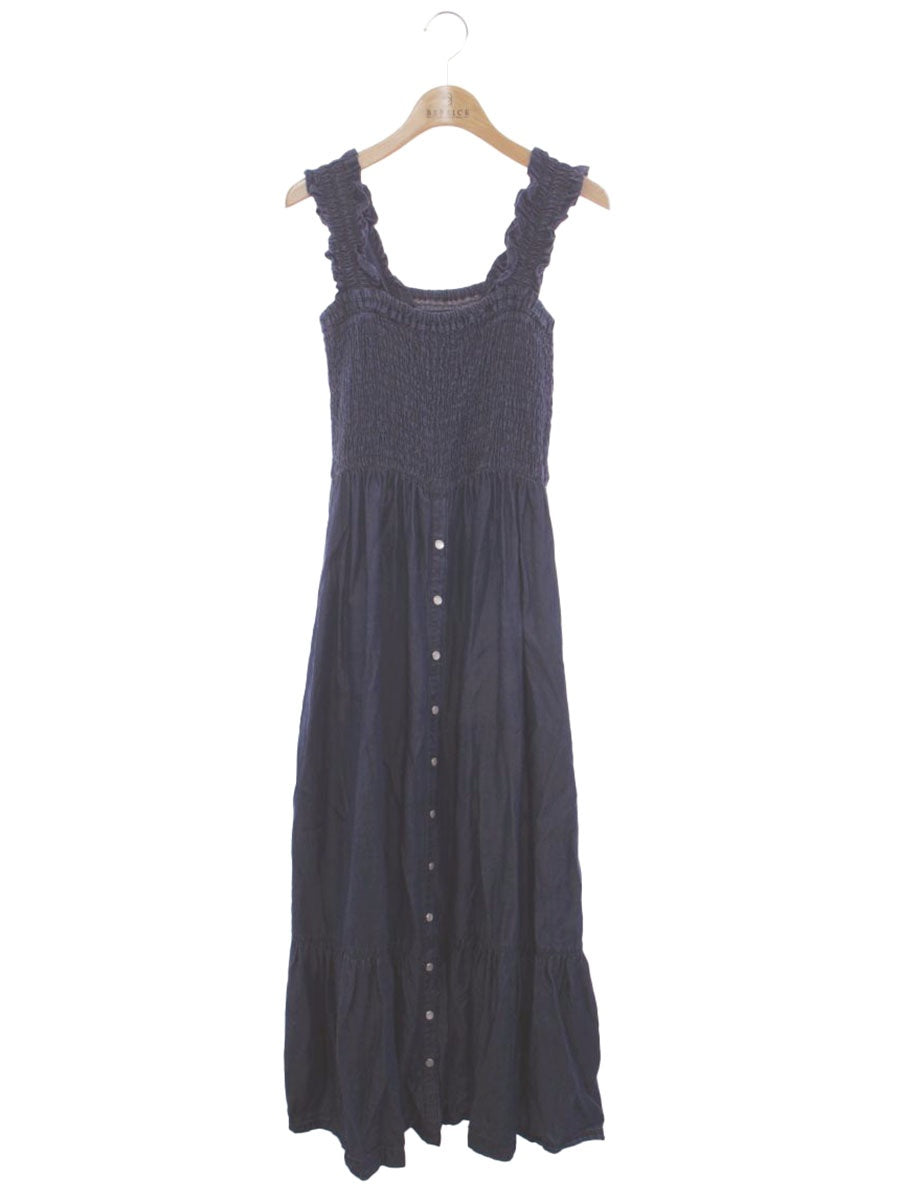 ダイアグラム 0320331349 ワンピース 36 ブルー デニム フリル ITA1X0I8B1C2