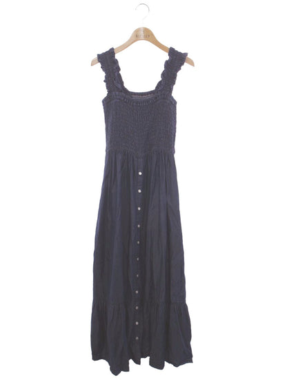 ダイアグラム 0320331349 ワンピース 36 ブルー デニム フリル ITA1X0I8B1C2