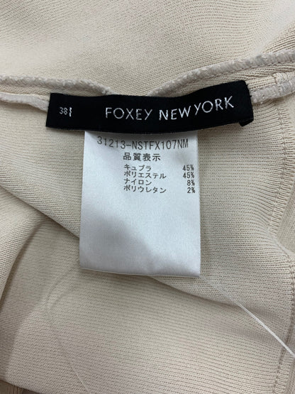 フォクシーニューヨーク バレリーナ 31213 トップス 38 ベージュ IT2HHITVUUER