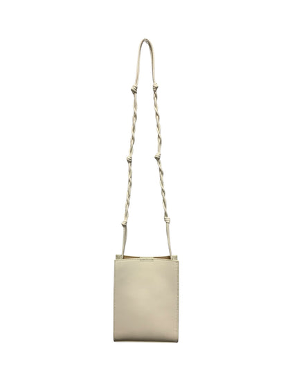 ジルサンダー Tangle スモール ショルダーバッグ ホワイト レザー ITFG56EF7X8W