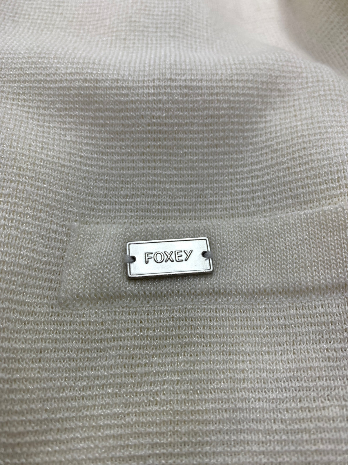 フォクシーブティック HOODIE LINE 39484 カーディガン F ホワイト ITRL9GKSXSFS