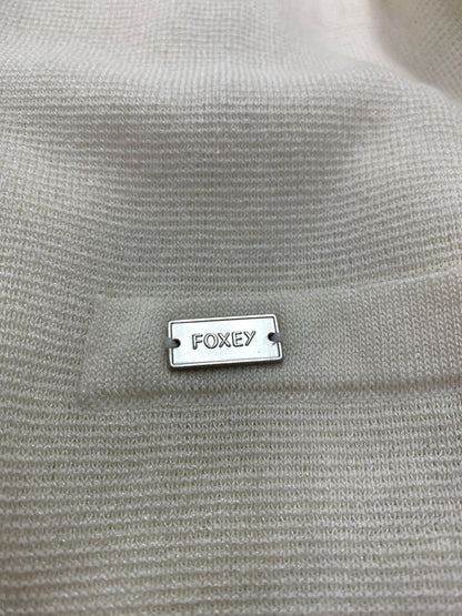 フォクシーブティック HOODIE LINE 39484 カーディガン F ホワイト ITRL9GKSXSFS