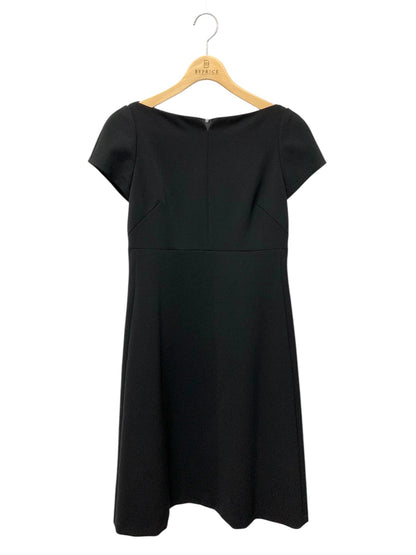 フォクシーニューヨーク Strech Suiting A Line Dress 36599 ワンピース 40 ブラック IT2NFSSC708O