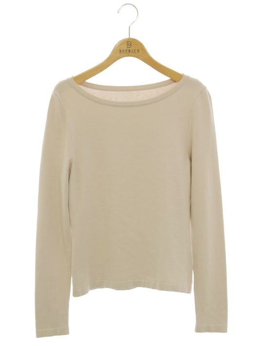 フォクシーブティック Knit Top Alamode 41325 38 ベージュ ニットトップス ITBZAVSRIJN8