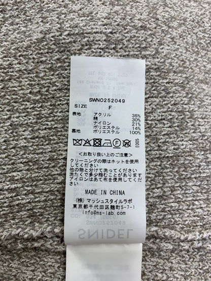スナイデル トレンチニットワンピ SWNO252049 グレージュ ITK7MLSNZMX1