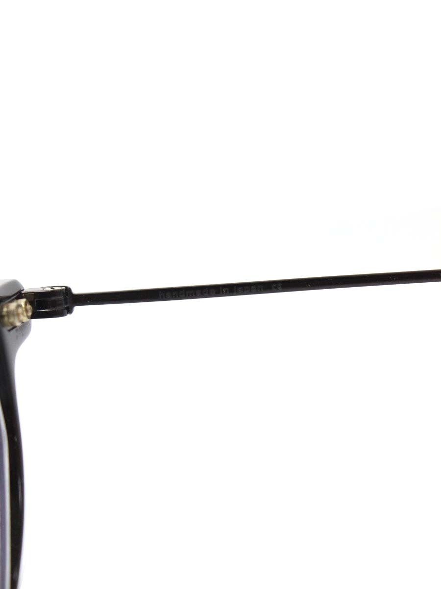 オージーバイオリバーゴールドスミス NOVELIST メガネ ブラック オクタゴン コンビフレーム IT00RUL8A71U