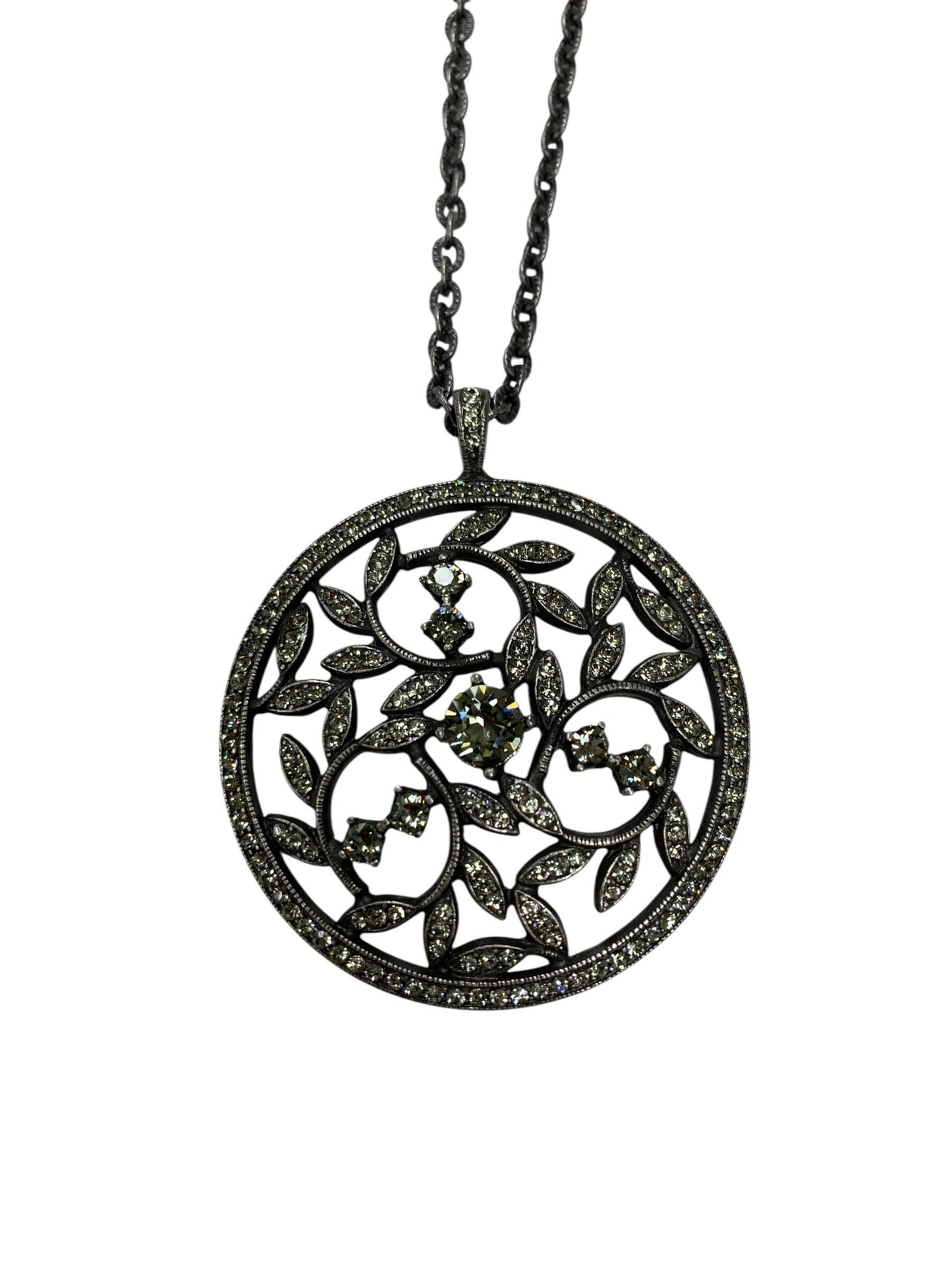 フォクシーブティック HINESTONE NECKLACE 25772 ネックレス グレー ITJG83MR7G74