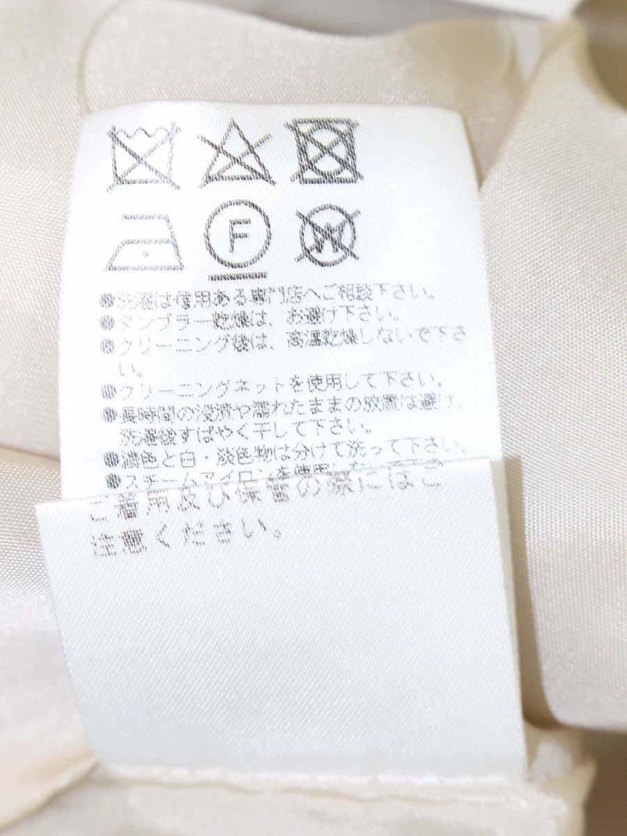 フォクシーブティック Dropped Waist Pintuck Dress 36745 ワンピース 38 ベージュ ITRNNL0QPXYC