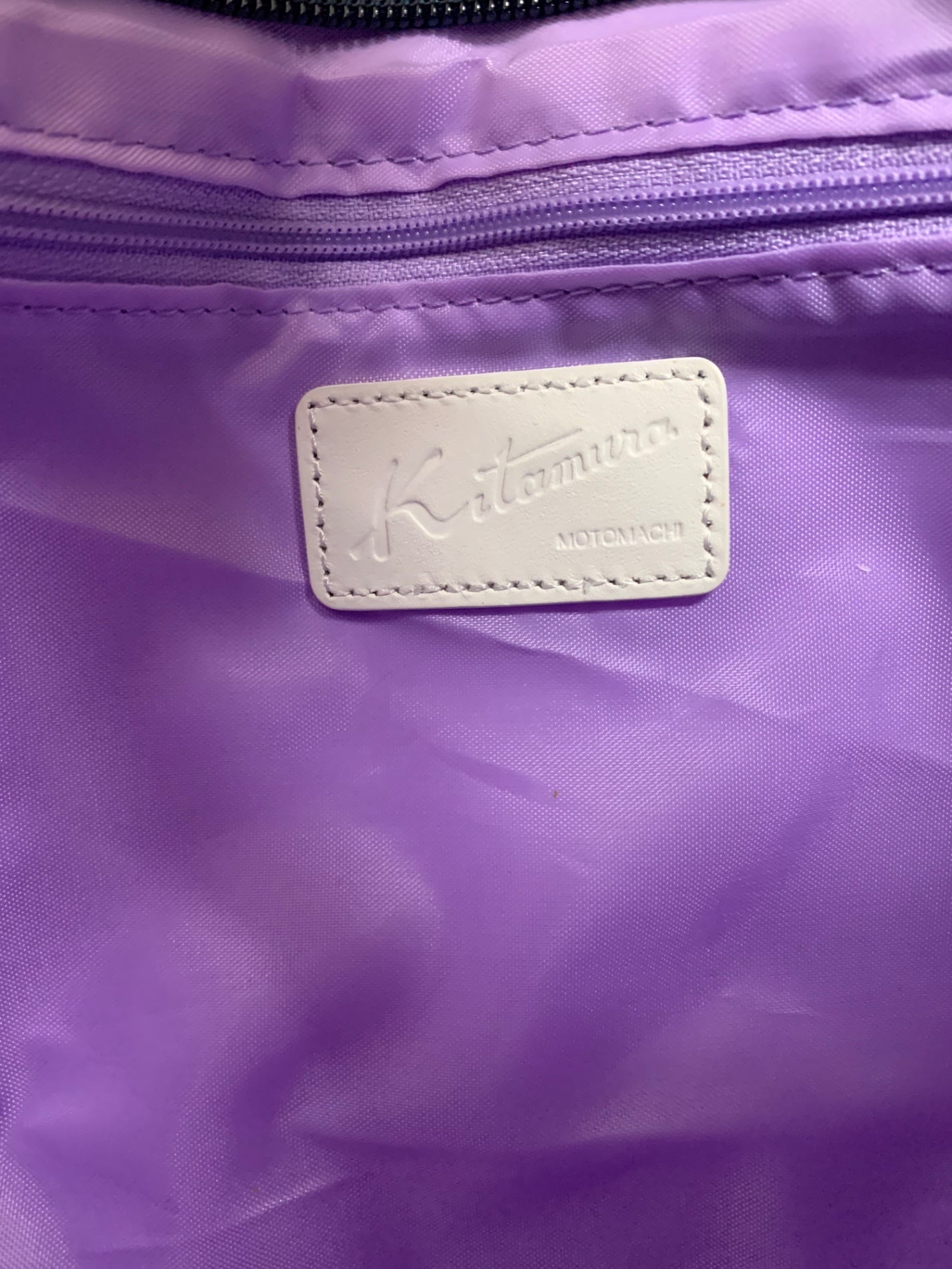 キタムラ 2WAYハンドバッグ R-0768 10231 ネイビー 弱撥水ポリエステル生地 ITLC7ST8NLMO