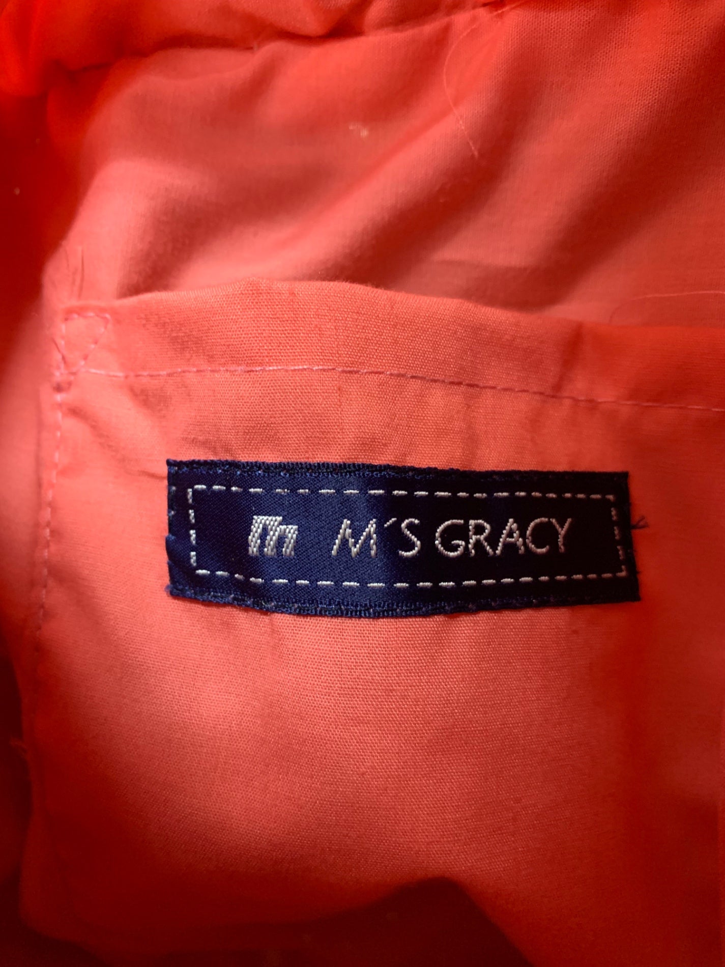 エムズグレイシー 474310 カゴバッグ ブラウン 巾着 編込み ITC3MD9FK6GS