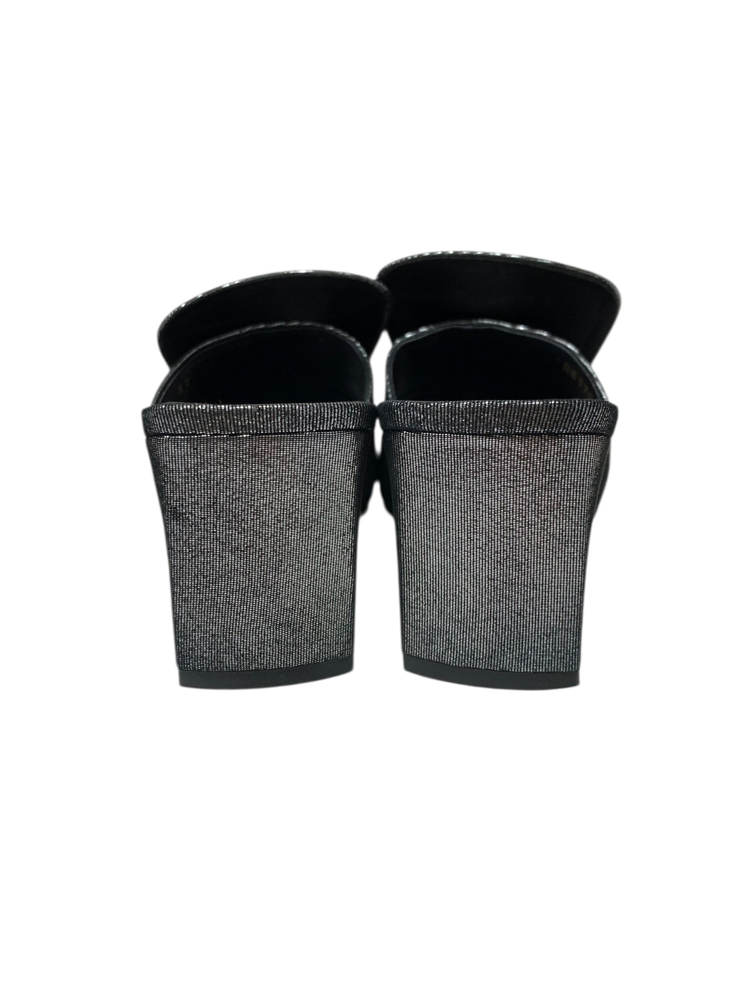 37 ブラック セルジオロッシ ミュール 37 ブラック セルジオロッシ ミュール Sergio Rossi(セルジオ ロッシ