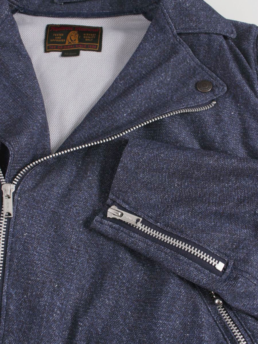 ヒステリックグラマー 01171AB01 デニムジャケット M ネイビー ダブルライダース ITX8XY55G9ZE