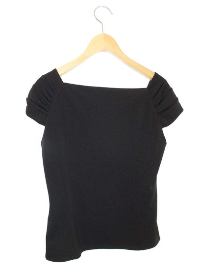 フォクシーニューヨーク LUELLE TOP  42989 カットソー 40 ブラック IT3T3S9CZWKA