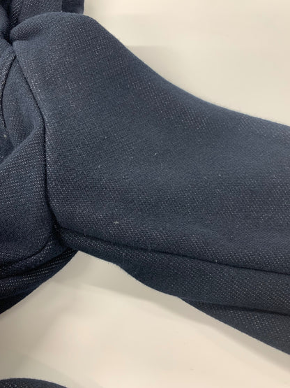 エムズグレイシー 914519 アウター 38 ネイビー フード 花 ITEBDK5RO8AS