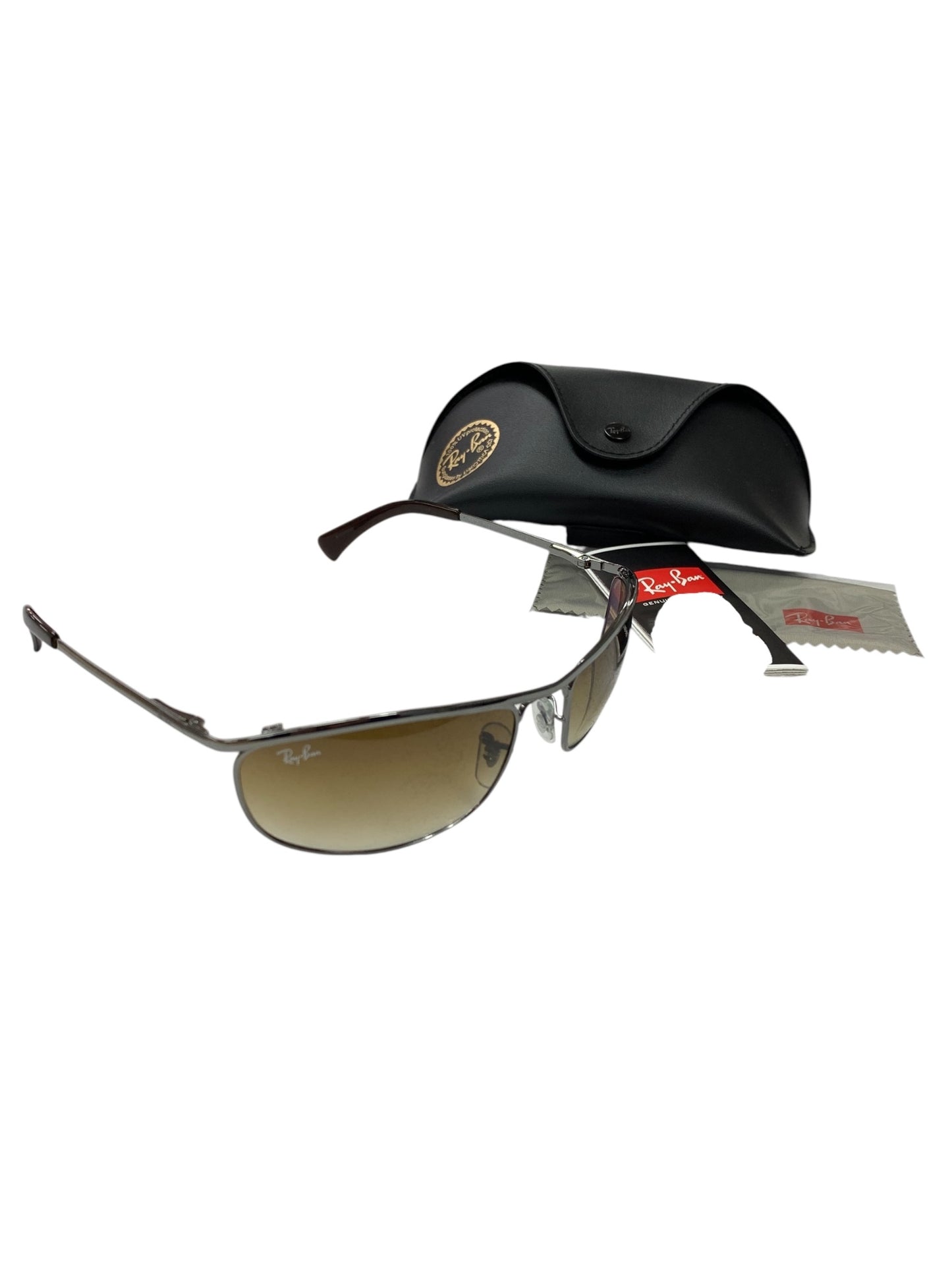 レイバン OLYMPIAN オリンピアン RB3119 サングラス シルバー メタルフレーム スクエア IT2LY37SOWVI