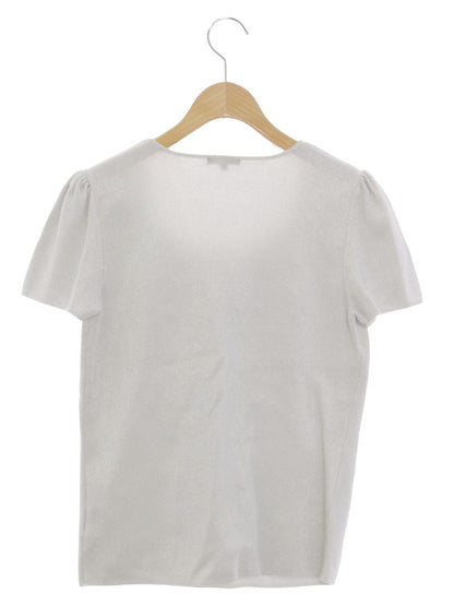 トゥービーシック W5N21-214-90 ニット 3 グレー パールビジュー ITCWJCNVAEAS