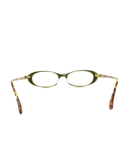 ベセペセ BP-3118 メガネ カーキグリーン/ブラウン セルフレーム フルリム オーバル col.05 ITURF6L1AM9D