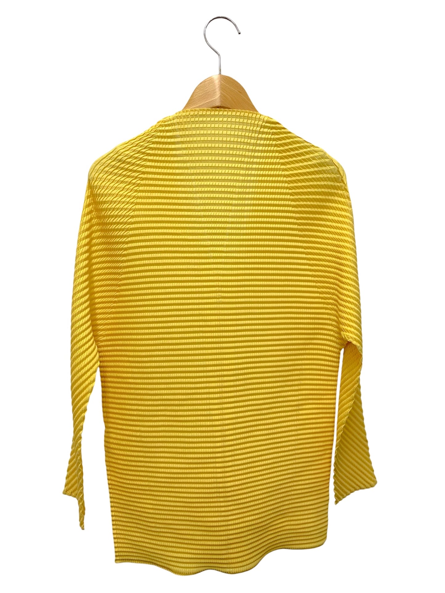 イッセイミヤケ IM04FJ940 カットソー 2 イエロー Vネック IT7D10J6EELK 【SALE】