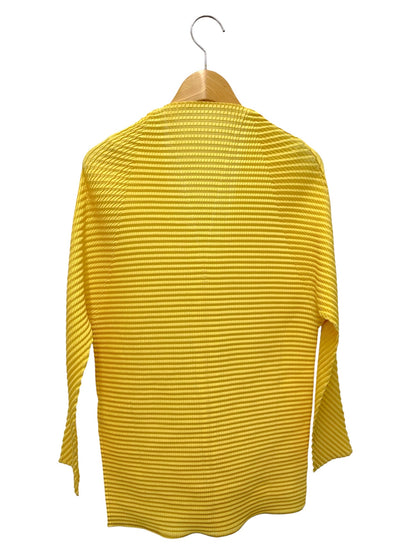 イッセイミヤケ IM04FJ940 カットソー 2 イエロー Vネック IT7D10J6EELK 【SALE】