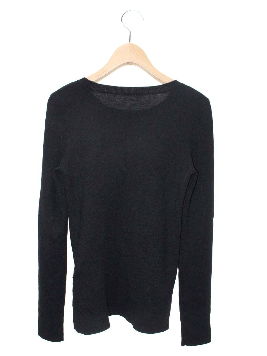 フォクシーブティック Kint Tops 30525 ニットトップス 38 ブラック ITU5089Z1PJA