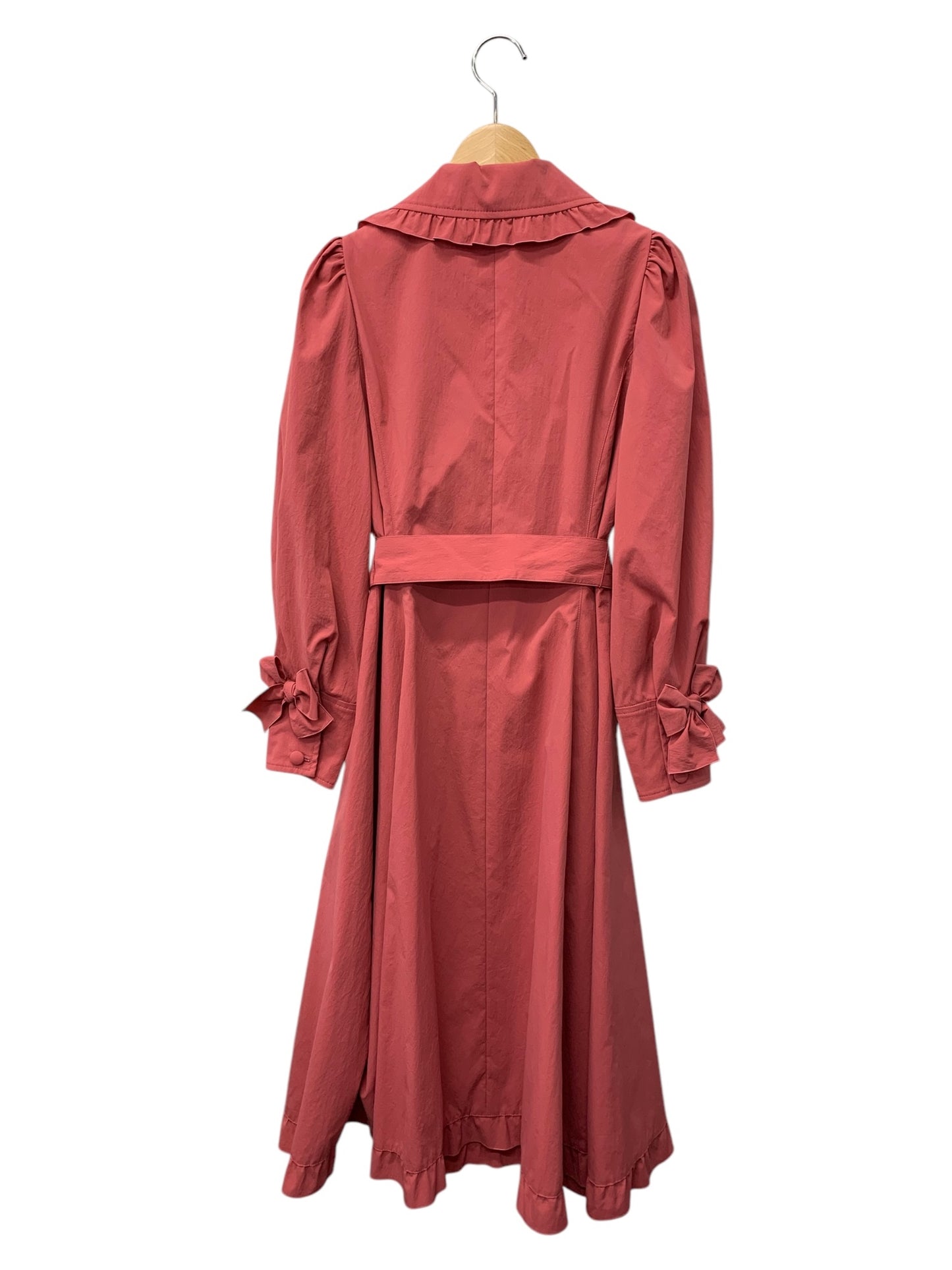 エムズグレイシー フリルテーラードドレスコート 219102 36 ピンク ITAWX8ZR6IRC