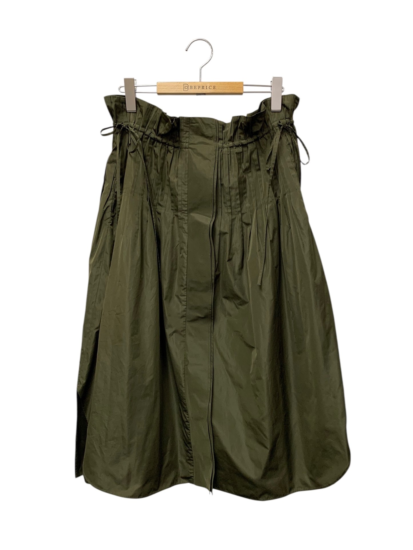ティーマット マサキパリ スカート 1 カーキグリーン ギャザーロング ITVWVRLG1HG6