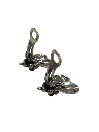 ジョージジェンセン イヤリング シルバー 葡萄モチーフ シルバー925 ガーネット IT0LAOUD9IDA