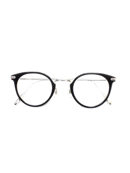 アイヴァン Chrissie クリッシー メガネ ブラック/シルバー コンビフレーム ウェリントン ITSDRTDZ9CKY