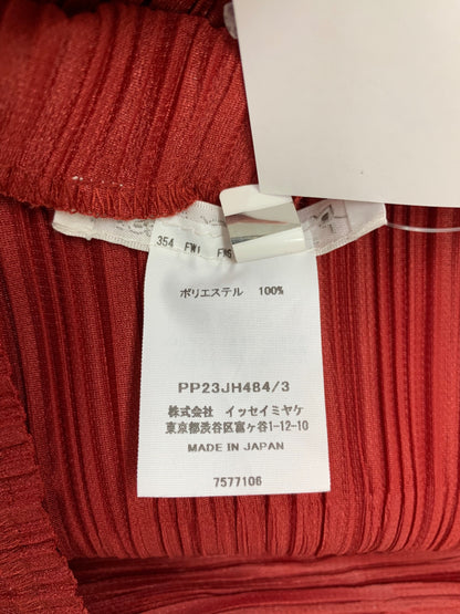 プリーツプリーズイッセイミヤケ PP23JH484 ワンピース 3 レッド ITVYGPU6WPRD